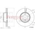 Brake disc set (2) METZGER - 6110208