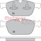 Front brake pad set (4 pcs) METZGER - 1170229