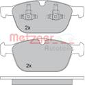 Front brake pad set (4 pcs) METZGER - 1170229