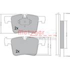 Front brake pad set (4 pcs) METZGER - 1170469