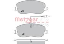 Front brake pad set (4 pcs)