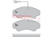 Front brake pad set (4 pcs)