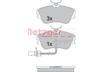 Front brake pad set (4 pcs)