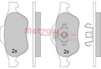 Front brake pad set (4 pcs)