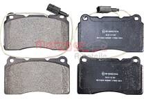 Front brake pad set (4 pcs)
