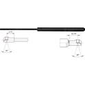 Gas Spring, bonnet METZGER - 2110360