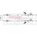 Handbrake cable METZGER - 10.5371
