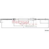 Handbrake cable METZGER - 10.6201