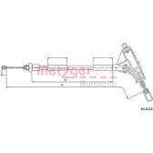 Handbrake cable METZGER - 10.6211