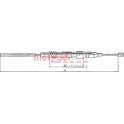 Handbrake cable METZGER - 10.744
