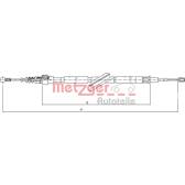 Handbrake cable METZGER - 10.7506