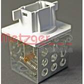 Resistor, interior blower METZGER - 0917109