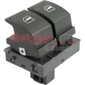 Interrupteur bouton de lève-vitre METZGER - 0916307