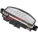Interruptor de ventilador, aquecimento/ventilação METZGER - 0917708