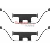 Kit accessori- Pastiglia freno METZGER - 109-1201