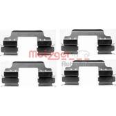 Kit d'accessoires (plaquette de frein) METZGER - 109-1648