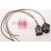 Kit de reparação de cabos, luz d chapa de matrícula METZGER - 2323021