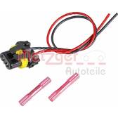 Kit reparación de cables, faro principal METZGER - 2324207