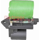Pre-resistor- electro motor radiator fan METZGER - 0917355