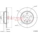 Brake disc set (2) METZGER - 6110032