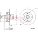 Brake disc (per unit) METZGER - 6110087