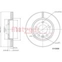 Brake disc set (2) METZGER - 6110096