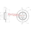 Brake disc set (2) METZGER - 6110130