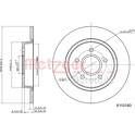 Brake disc set (2) METZGER - 6110180