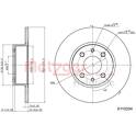 Brake disc set (2) METZGER - 6110204