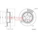 Brake disc set (2) METZGER - 6110217