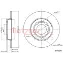 Brake disc set (2) METZGER - 6110241
