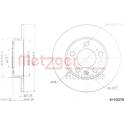 Brake disc set (2) METZGER - 6110376
