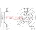 Brake disc set (2) METZGER - 6110434