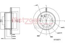Brake disc set (2)