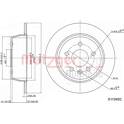 Brake disc set (2) METZGER - 6110492