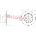 Brake disc (per unit) METZGER - 6110799
