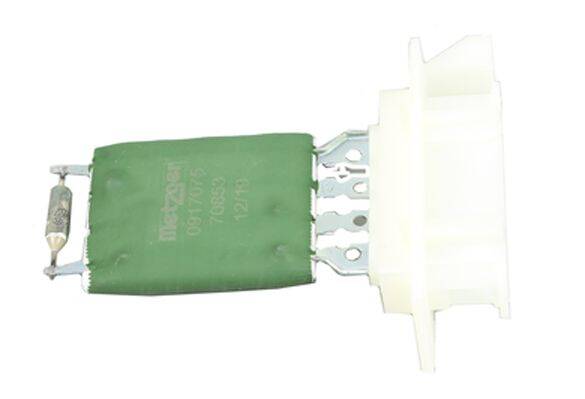 Resistor, interior blower