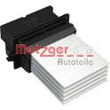Resistência, ventilador do habitáculo METZGER - 0917041