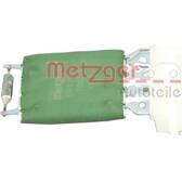 Resistência, ventilador do habitáculo METZGER - 0917075