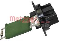 Resistor, interior blower
