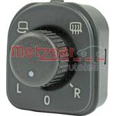 Schalter, Außenspiegelverstellung METZGER - 0916488