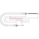 Seilzug, Feststellbremse METZGER - 10.6893