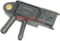 Sensor, avgastryck