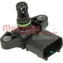 Sensor, laddtryck METZGER - 0906352