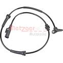 Sensor, revoluciones de la rueda METZGER - 09001096