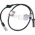 Sensor, revoluciones de la rueda METZGER - 09001200