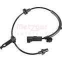 Sensor, revoluciones de la rueda METZGER - 09001522