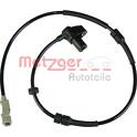 Sensor, wheel speed METZGER - 0900804