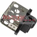 Series resistor, electric motor (radiator fan) METZGER - 0917716
