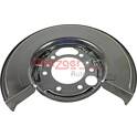 Splash Panel, brake disc METZGER - 6115007